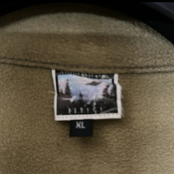 Cozy oversized half zip unisex fleece - Picture 3 of 5